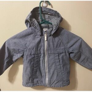 H&M Kids Gray Hooded Raincoat